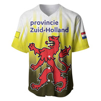 Netherlands Provincie Zuid-Holland Personalized Baseball Jersey Flag Style