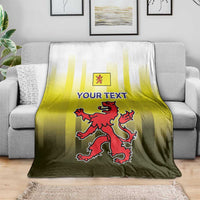 Netherlands Provincie Zuid-Holland Personalized Blanket Flag Style