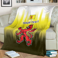 Netherlands Provincie Zuid-Holland Personalized Blanket Flag Style