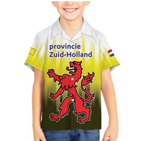 Netherlands Provincie Zuid-Holland Personalized Family Matching Mermaid Dress and Hawaiian Shirt Flag Style
