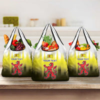 Netherlands Provincie Zuid-Holland Personalized Grocery Bag Flag Style