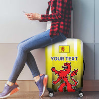Netherlands Provincie Zuid-Holland Personalized Luggage Cover Flag Style