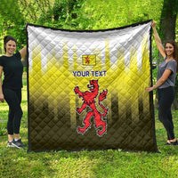 Netherlands Provincie Zuid-Holland Personalized Quilt Flag Style