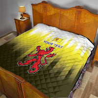 Netherlands Provincie Zuid-Holland Personalized Quilt Flag Style