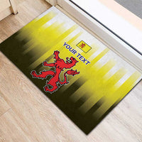 Netherlands Provincie Zuid-Holland Personalized Rubber Doormat Flag Style