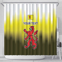 Netherlands Provincie Zuid-Holland Personalized Shower Curtain Flag Style