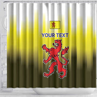 Netherlands Provincie Zuid-Holland Personalized Shower Curtain Flag Style