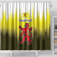 Netherlands Provincie Zuid-Holland Personalized Shower Curtain Flag Style
