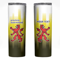 Netherlands Provincie Zuid-Holland Personalized Skinny Tumbler Flag Style