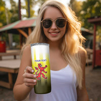 Netherlands Provincie Zuid-Holland Personalized Skinny Tumbler Flag Style