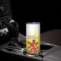 Netherlands Provincie Zuid-Holland Personalized Skinny Tumbler Flag Style