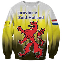 Netherlands Provincie Zuid-Holland Personalized Sweatshirt Flag Style