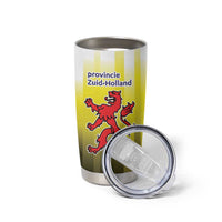 Netherlands Provincie Zuid-Holland Personalized Tumbler Cup Flag Style