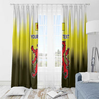 Netherlands Provincie Zuid-Holland Personalized Window Curtain Flag Style