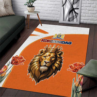 Netherlands Koningsdag Area Rug Happy King's Day