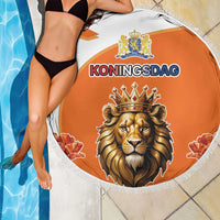Netherlands Koningsdag Beach Blanket Happy King's Day
