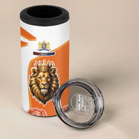 Netherlands Koningsdag 4 in 1 Can Cooler Tumbler Happy King's Day