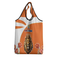 Netherlands Koningsdag Grocery Bag Happy King's Day