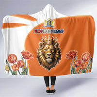 Netherlands Koningsdag Hooded Blanket Happy King's Day