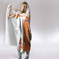 Netherlands Koningsdag Hooded Blanket Happy King's Day