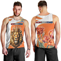Netherlands Koningsdag Men Tank Top Happy King's Day
