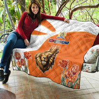 Netherlands Koningsdag Quilt Happy King's Day