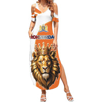 Netherlands Koningsdag Summer Maxi Dress Happy King's Day