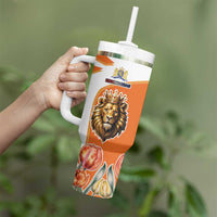 Netherlands Koningsdag Tumbler With Handle Happy King's Day