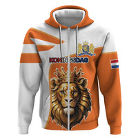 Netherlands Koningsdag Zip Hoodie Happy King's Day