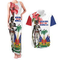 Haitian Revolution 1791-1804 Couples Matching Tank Maxi Dress and Hawaiian Shirt Lage d Lendependans