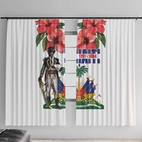 Haitian Revolution 1791-1804 Window Curtain Lage d Lendependans