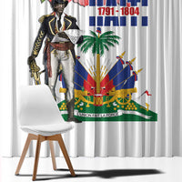 Haitian Revolution 1791-1804 Window Curtain Lage d Lendependans