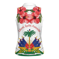 Haitian Revolution 1791-1804 Women Sleeveless Polo Shirt Lage d Lendependans