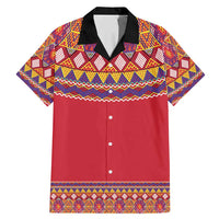 Greenland National Costumes Family Matching Mermaid Dress and Hawaiian Shirt Inuit Kalaallisuut style