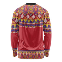 Greenland National Costumes Long Sleeve Shirt Inuit Kalaallisuut style