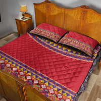 Greenland National Costumes Quilt Bed Set Inuit Kalaallisuut style