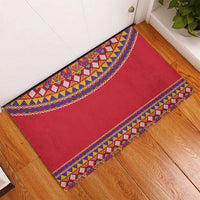 Greenland National Costumes Rubber Doormat Inuit Kalaallisuut style