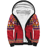 Greenland National Costumes Sherpa Hoodie Inuit Kalaallisuut style