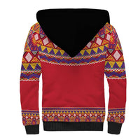 Greenland National Costumes Sherpa Hoodie Inuit Kalaallisuut style