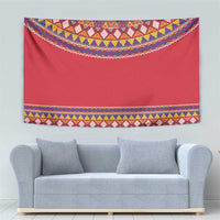 Greenland National Costumes Tapestry Inuit Kalaallisuut style