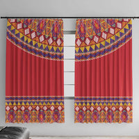 Greenland National Costumes Window Curtain Inuit Kalaallisuut style
