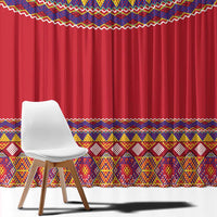 Greenland National Costumes Window Curtain Inuit Kalaallisuut style