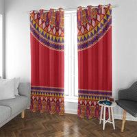 Greenland National Costumes Window Curtain Inuit Kalaallisuut style