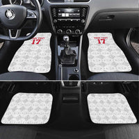 Custom Haiti Football Car Mats Come on Les Grenadiers White Style