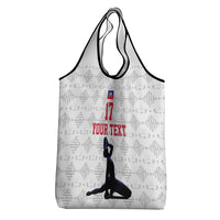 Custom Haiti Football Grocery Bag Come on Les Grenadiers White Style
