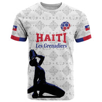 Custom Haiti Football T Shirt Come on Les Grenadiers White Style
