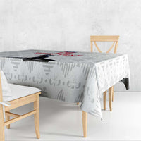 Custom Haiti Football Tablecloth Come on Les Grenadiers White Style