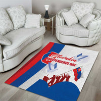 Slovakia Independence Day Area Rug 17th July 1992
