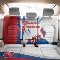 Slovakia Independence Day Back Car Seat Cover 17th July 1992