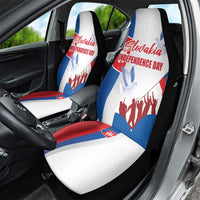 Slovakia Independence Day Car Seat Cover 17th July 1992